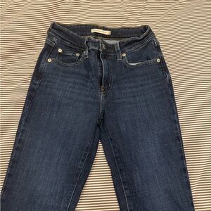 Levi's Dark Blue Women's Boot Cut Jeans